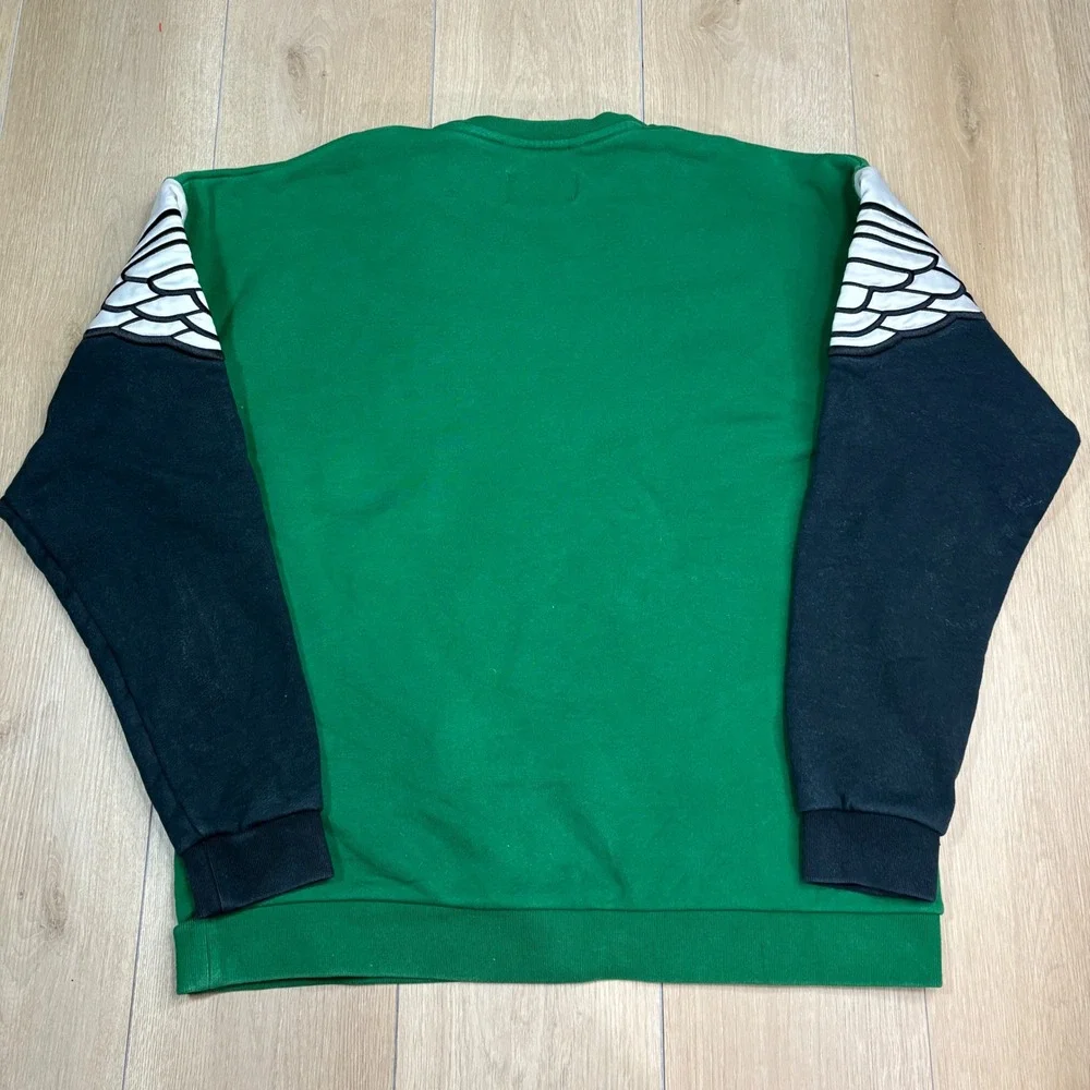 Air Jordan Brand Wings Classic Crewneck Sweatshirt Green Mens Large AO0426-302